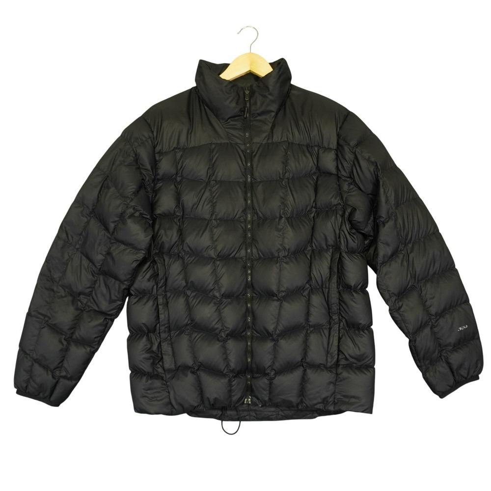 The North Face Puffer Jacket Men Large Black 800 Fill Down Insulated Lightweight